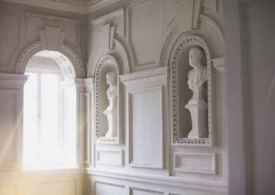 Upper Hall Busts at Gloster House