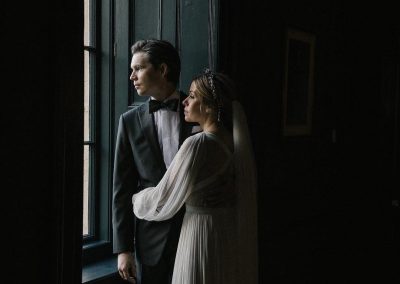 Married Couple on Destination Wedding - Gloster House
